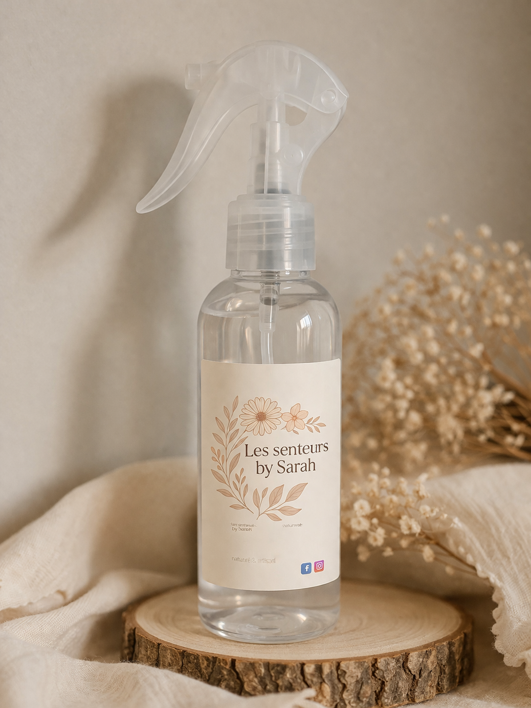 Spray textile